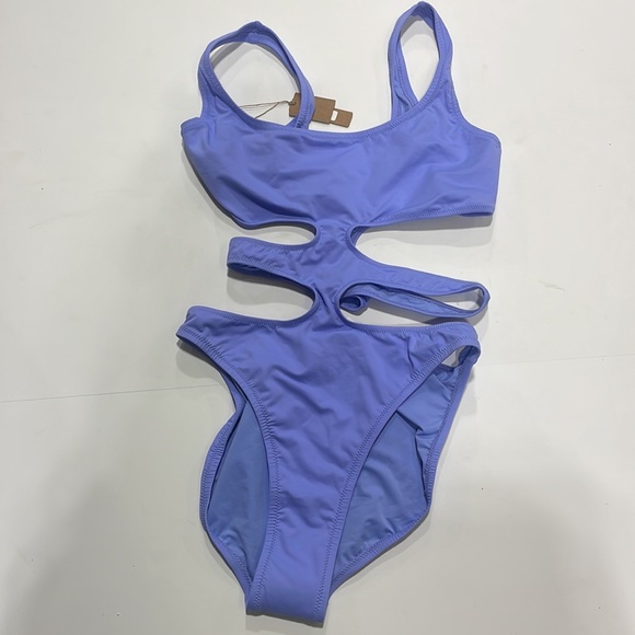 SKIMS Periwinkle Monokini SZ L NWT - Picture 4 of 5